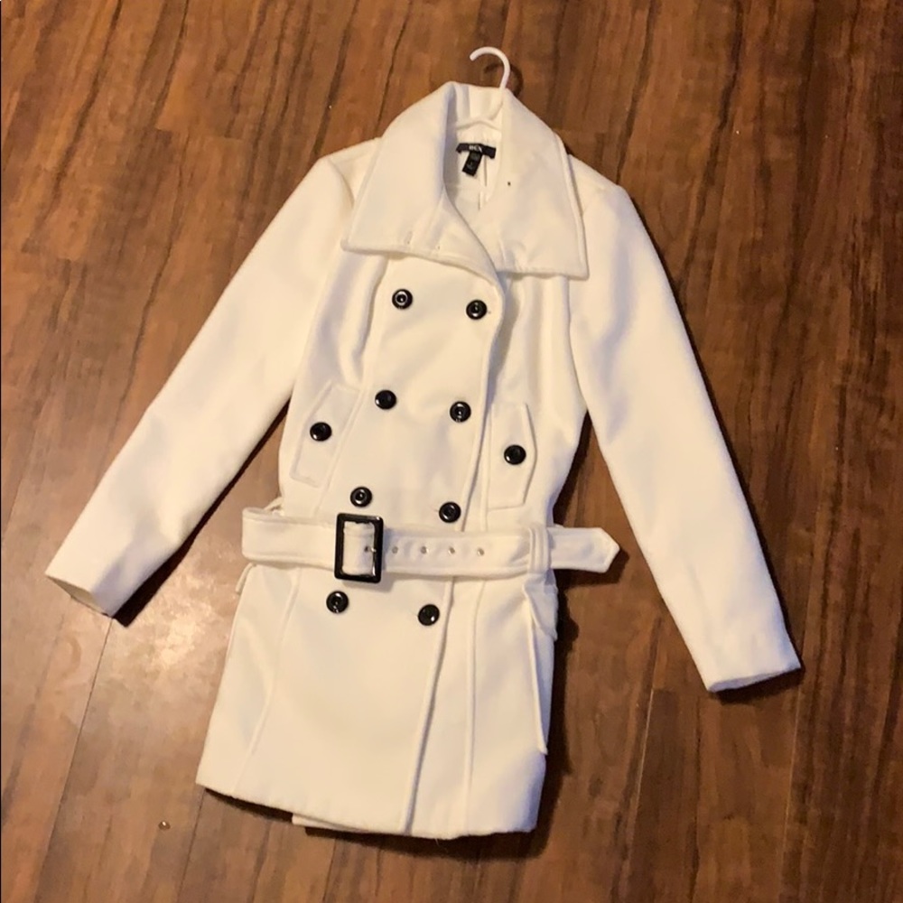 White BCX Pea Coat